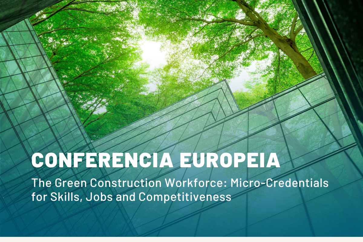 Conferência europeia aborda microcredenciais e competências para uma construção mais verde